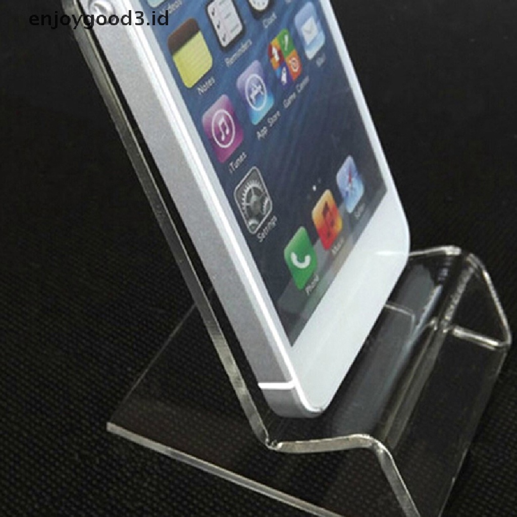 【Rready Stock】 Acrylic Plastic Transparent Stand Shelf Window Counter Display Showcase For PSV Game Console Phone Holder Tablet  Tray （ID）