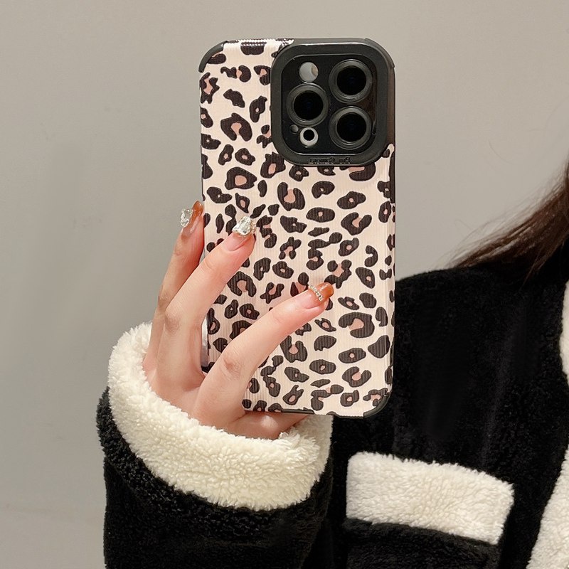 Classic Leopard Print Soft Case HP VIVO V9 Y11 Y12i Y12 Y15 Y17 Y12S Y20 Y20i Y20S Y19 Y93 Y91C S1 V15 Pro Y50 Y30 Y30i V20 Z1 Pro Y52S Y31S V5 V5S V21 V23 5G Y83 FTD Stripe Casing