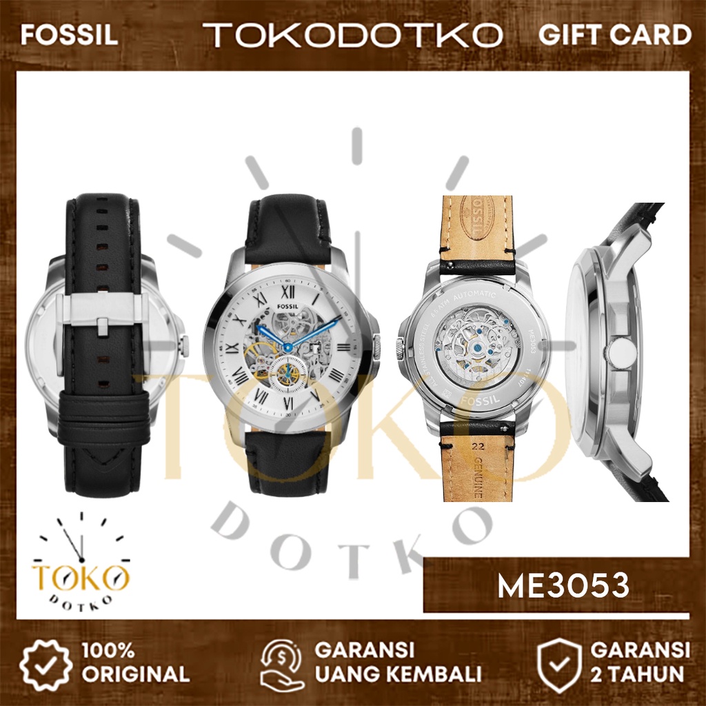 (Original 100% - Garansi 2 Thn) Jam Tangan Pria Fossil Automatic Original ME3052 ME3053 ME3095