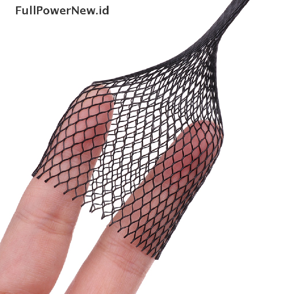 Power 100pcs Kuas Makeup Kemasan Jaring Mesh Cover Brush Pelindung Lengan ID