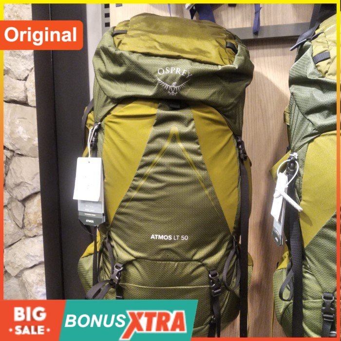 OSPREY Tas Gunung ATMOS AG LT 50 S23 Carrier Bag 94000 1174 Original