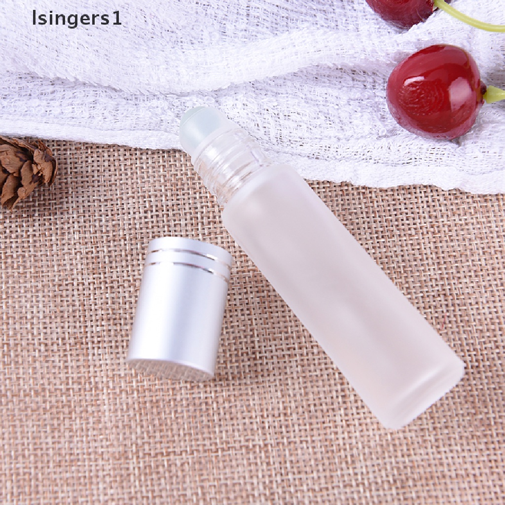 [lsingers1] 10ML Roll On Bottle Plastic Ball Liquids   Empty With Cap GS Boutique