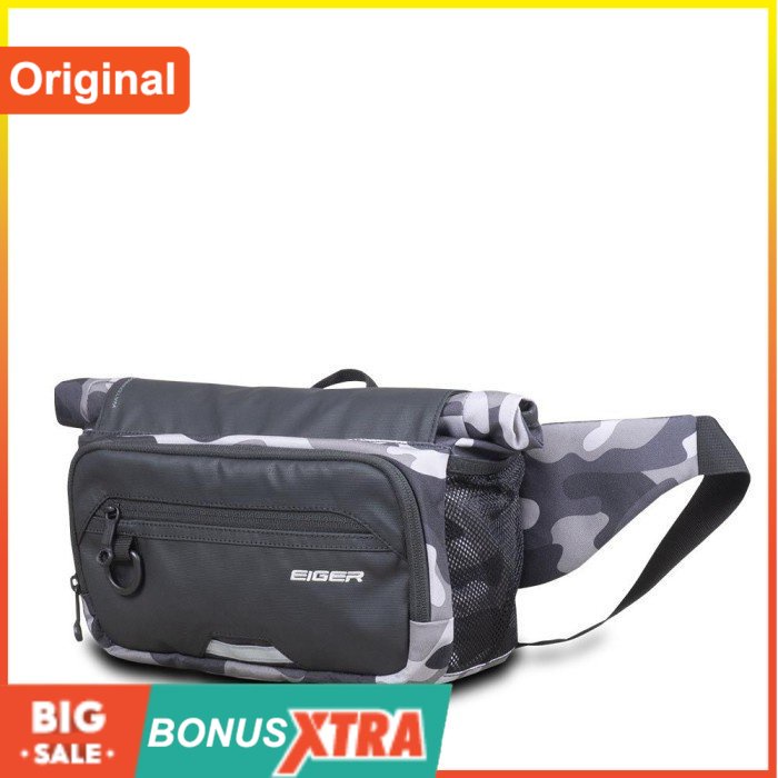 Tas Selempang EIGER1989 CORONET 1.1 CAMOUFLAGE WAIST BAG 91000 4491 ORI