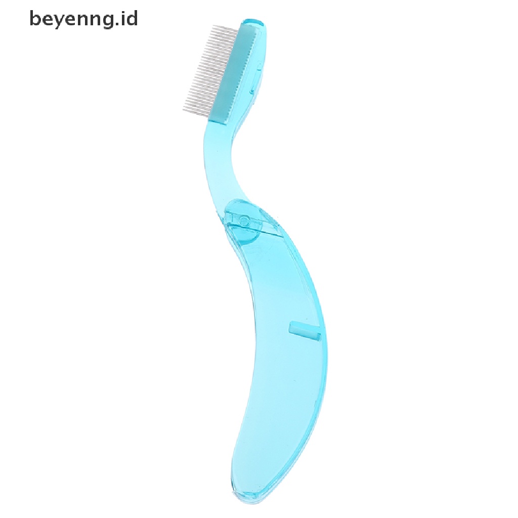 Beyen 1Pcs Sisir Alis Lipat Pemisah Bulu Mata Alis Eyelash Grooming Brush ID