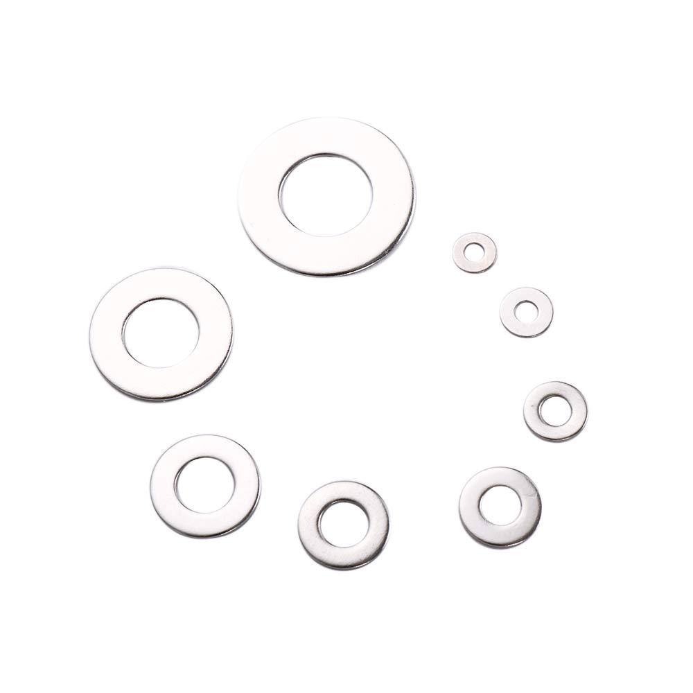 Mesin Cuci Stainless Steel Agustina Untuk Colokan Getah Isi 180Pcs Filler Piece Spacer Sealing M2 2.5 3 4 5 6 8 10 Set Mur Dan Baut