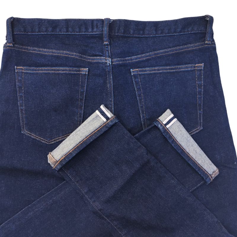 fuckmous Kaihara Selvedge Jeans Size 36 Blue Indigo Denim Pants new