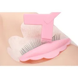 T&amp;Y Alat pengeriting bulu mata 2in1 1Pcs Spatula Lashlift bentuk Y untuk mengeritingkan bulu mata