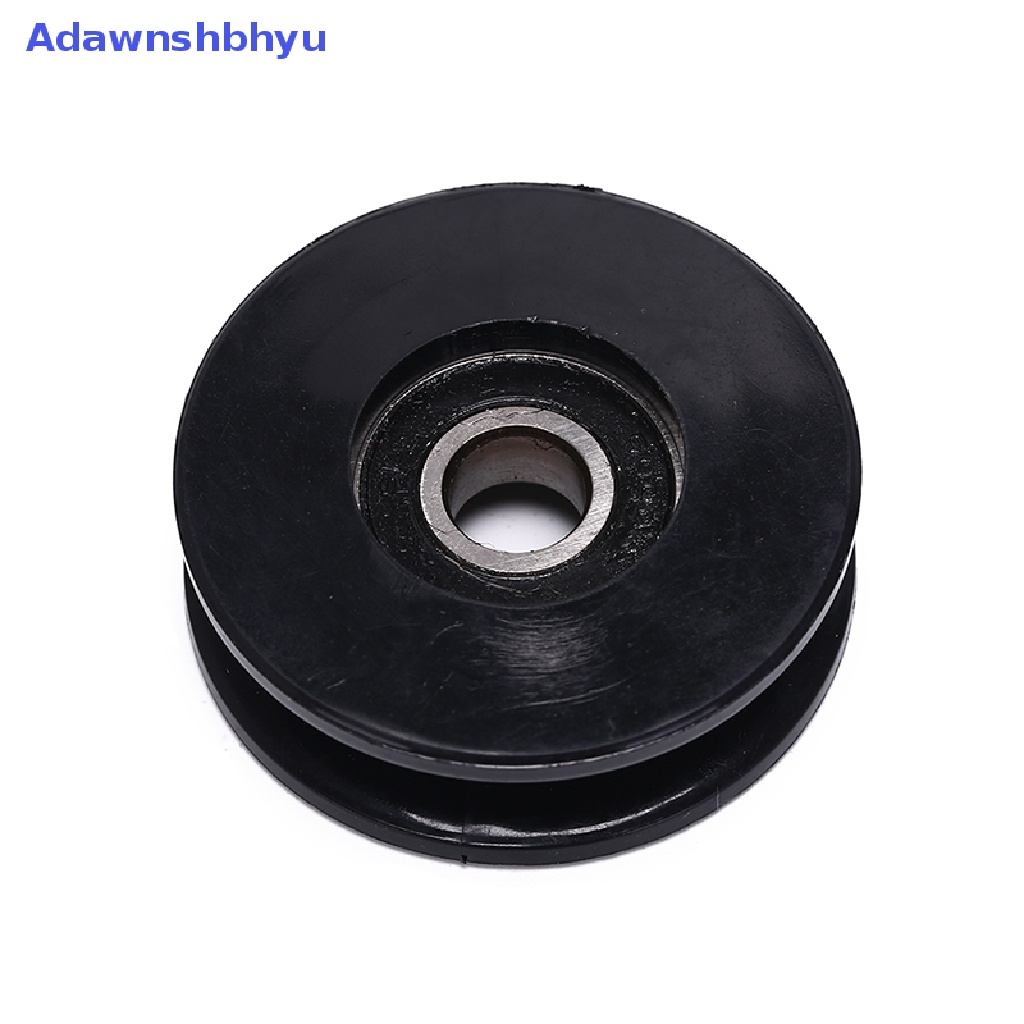 Adhyu 1pc 50mm Hitam Bantalan Pulley Roda Kabel Peralatan gym Part Wearproof gym kit  Id