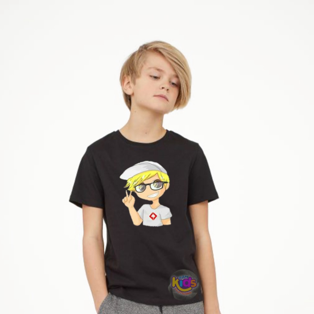TSHIRTS BAJU ANAK KAOS ANAK GAMER CUPU YOUTUBER / MIKOCIL / BANG CUPU 224 - KZM CLTH
