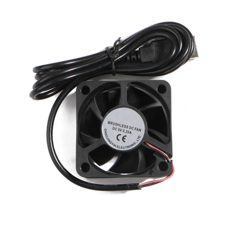 Konektor USB BT 5V 4500-5500RPM PC Fan Cooler Heatsink Exhaust CPU Cooling Fan Pengganti 50x50mm