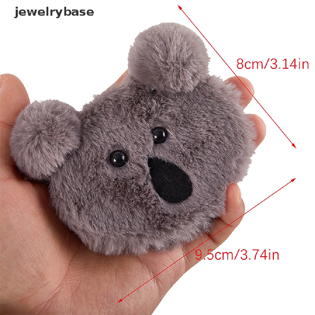 [jewelrybase] 1pc Kartun Koala Compact Mirror Kosmetik Lipat Portable Cermin Rias Butik