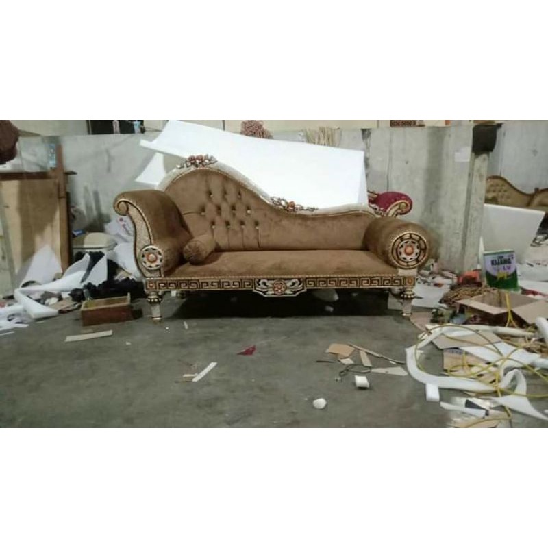 kursi pelaminan Lois/sofa manten/sofa wedding/sofa akad/kursi pernikahan/sofa tamu/kursi murah terba