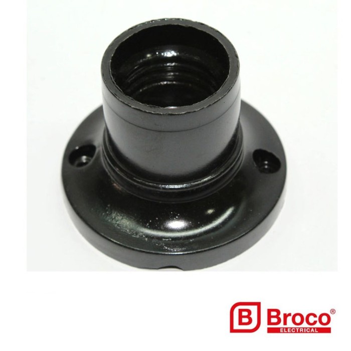 Fitting plafon Kecil Broco - Fitting Lampu Plafon Hitam