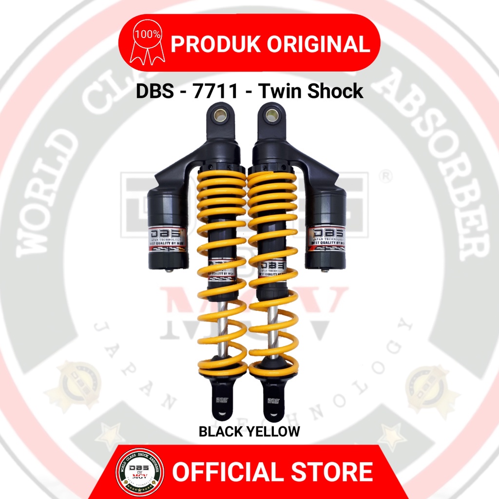 [ BISA COD ] Shock Tabung DBS 7711 NEW G PLUS GOG YAMAHA NMAX 155 XMAX 250