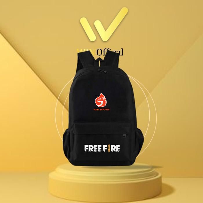 Tas FF Anak Laki Laki Evos Esport Garena AK Grand Gaster Master Diamon Sekolah Sd SMP Tas FreeFire Ransel Anak Terbaru Murah Tas Evos Tas RRQ Tas AURA Tas AK Tas scar Tas shotgun ff