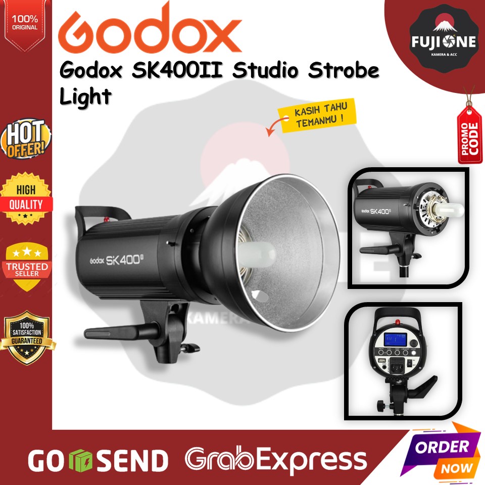 Godox SK400II Studio Flash | Godox SK400 II SK 400 II SK 400II