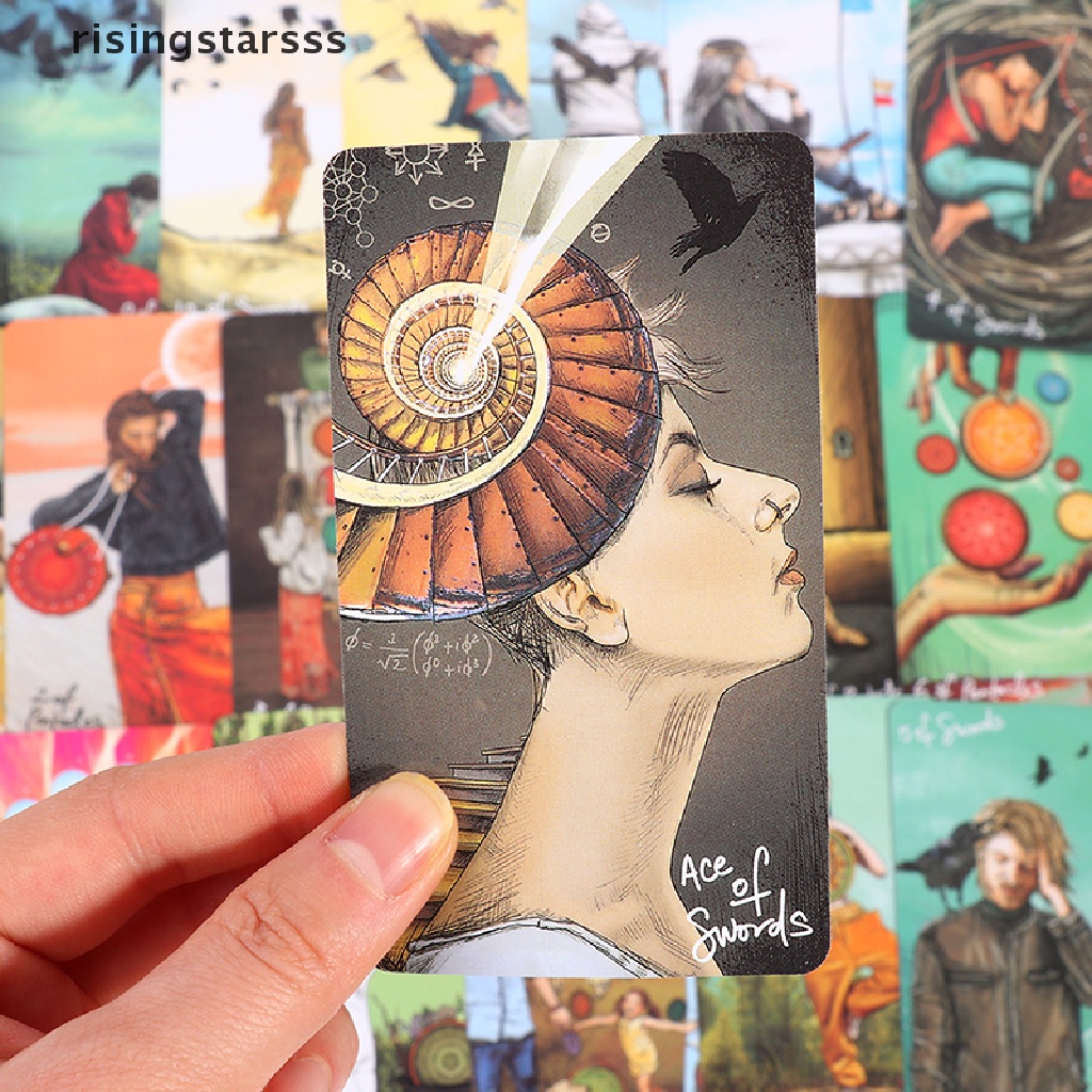 Rsid Span-new Light Seer's Tarot card English board game Ramuan Ramalan multiplayer game Jelly