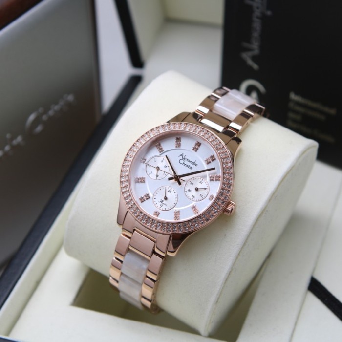 JAM TANGAN WANITA ALEXANDRE CHRISTIE AC 2A32 ORIGINAL GARANSI RESMI 1 TAHUN