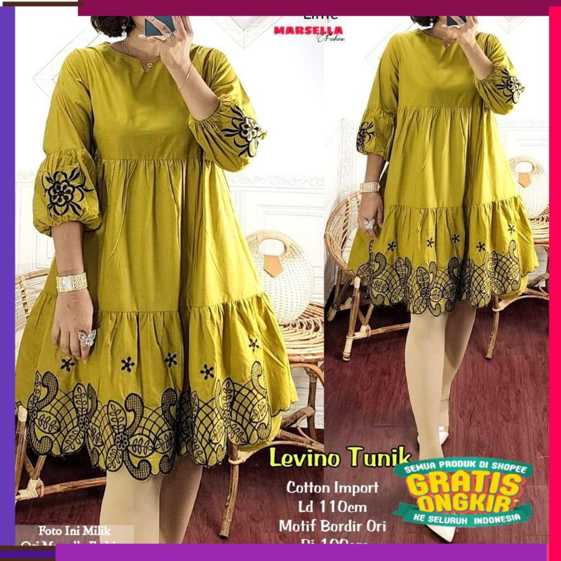 RAMADHAN SALE IDUL FITRI LEVINO TUNIK> <marsella fashion