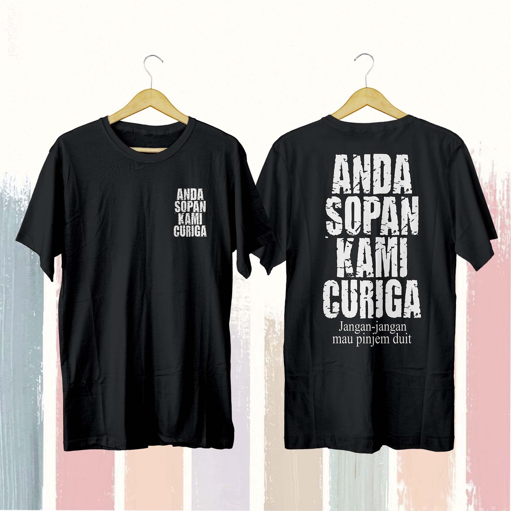 KAOS BIG SIZE JUMBO Kata_Kata Lucu Sopan | M L XL 2XL 3XL 4XL 5XL KAOS OVERSIZE M L XL XXL XXXL XXXX