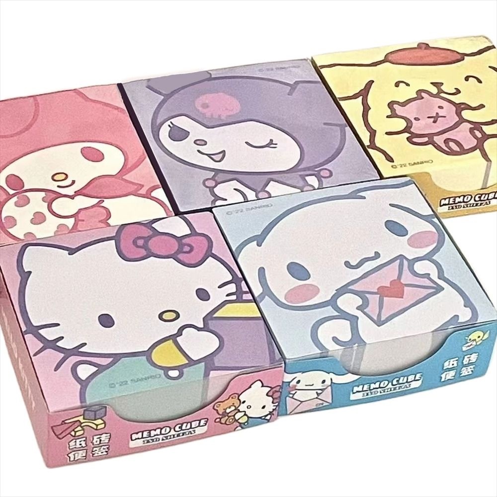 Agustinina Sticky Note Lucu Kreatif Anime Hadiah Siswa Melody Cinnamoroll Kertas Hias
