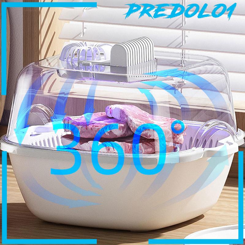 [Predolo1] Defrosting Tray Defroster Daging Dengan Draining Basket Thawing Tray Untuk Ikan