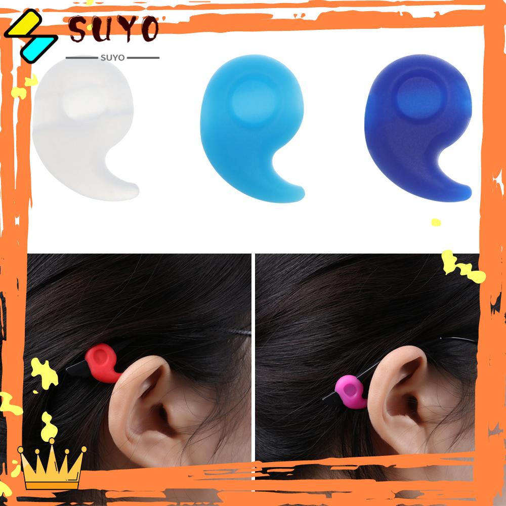 Suyo Kait Telinga Kacamata Berkualitas Tinggi Aksesoris Kacamata Anti Slip Pegangan Kaki Tetap