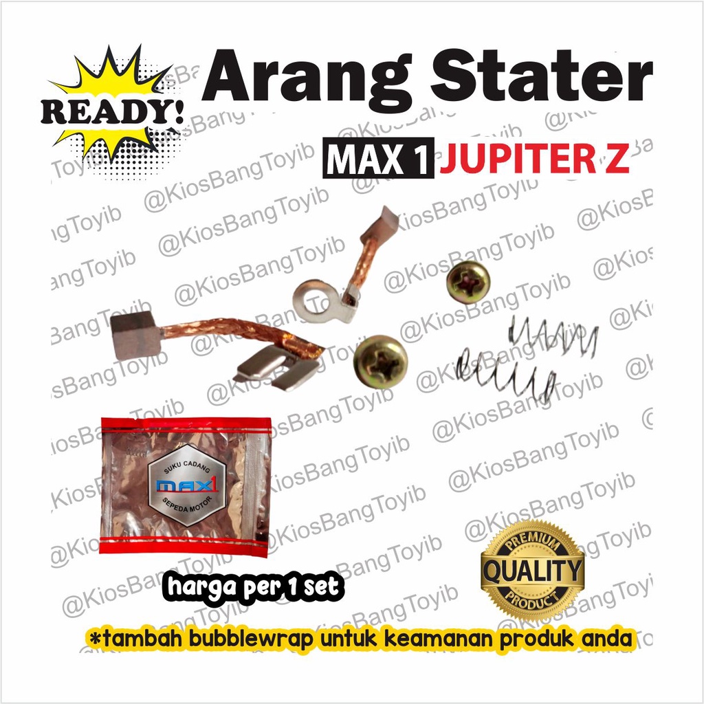 Arang Cool Stater Starter Brush Coolboster JUPITER Z VEGA ZR (max1)