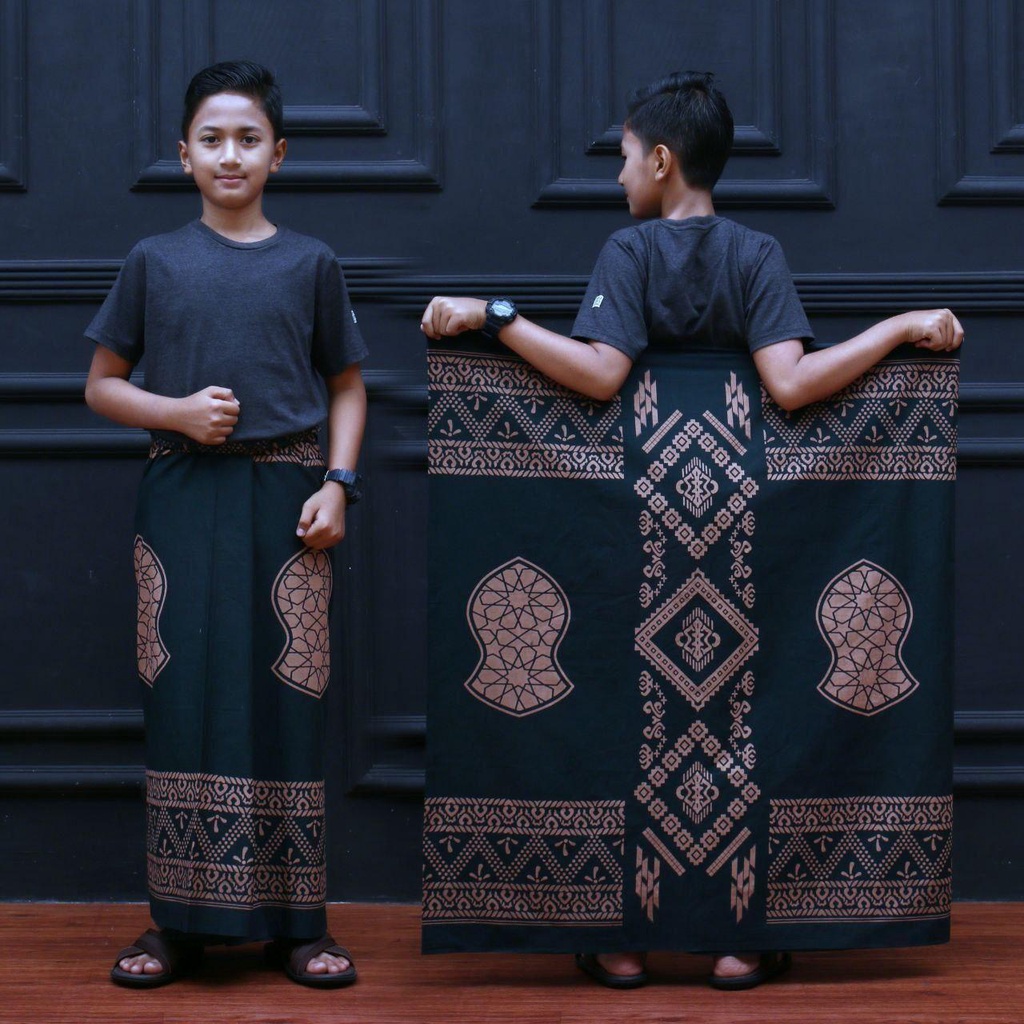 Batikid - Sarung Batik Katun Kekinian Anak SD - Terompah Series