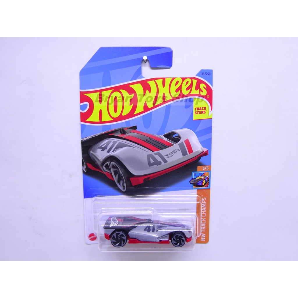 Hot Wheels Rollin' Solo Abu-abu - Mobil Balap