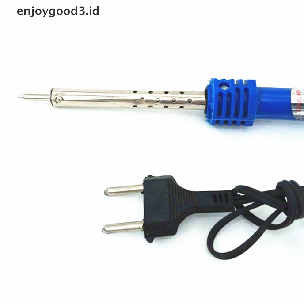 【Rready Stock】 1Pc 30W 220V External Heag Electric Soldering Iron Pen Welding Kit EU Plug （ID）