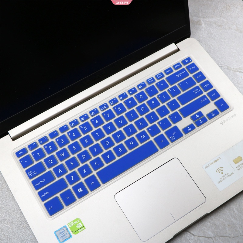 Cover Keyboard Kulit Pelindung Silikon Lembut Tahan Air Untuk Asus Vivobook S510U X505Z X505X X505b A510U S5100 K505 A505ZA Film Laptop Gaming Ultra-Tipis [ZXL]