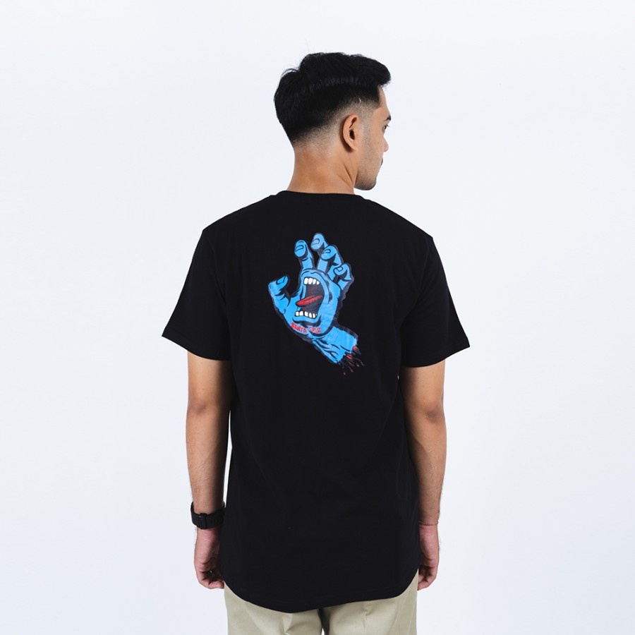 Santa Cruz Screaming Hand Black Tee Shirt