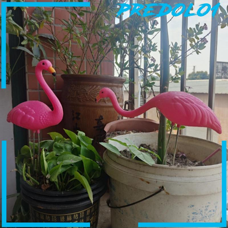 [Predolo1] Flamingo Garden Stake Yard Ornamen Dekorasi Pantai Outdoor Halaman Belakang Pesta