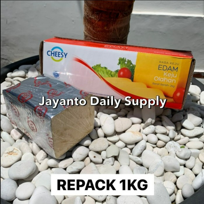 

[NEW!!!] CHEESY KEJU EDAM REPACK 1KG / KEJU UNTUK KUE KERING MURAH & ENAK HALAL