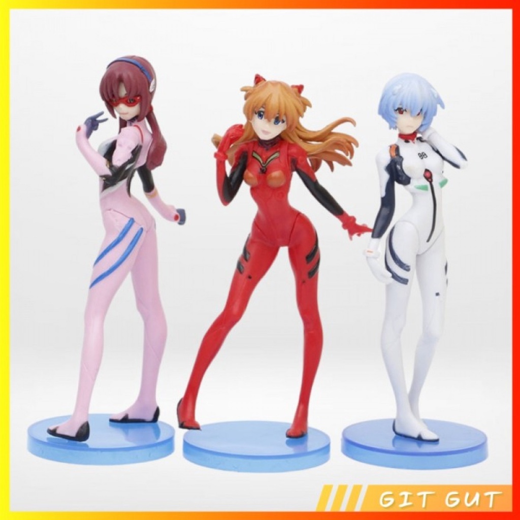 Action Figure Pajangan Mainan Neon Genesis Evangelion Eva Asuka Rei