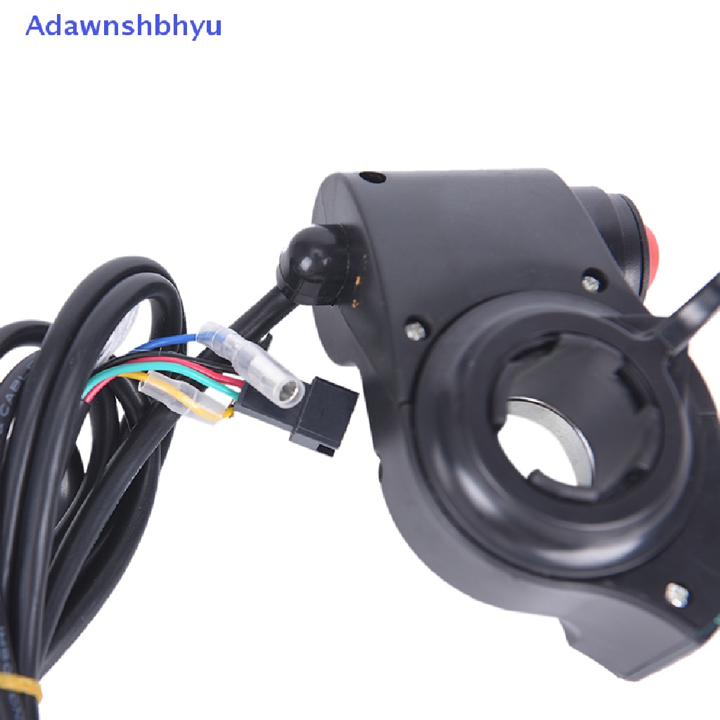 Adhyu Finger Thumb Throttle Skuter Elektrik Dengan Power Switch LED Display Switch Grip ID