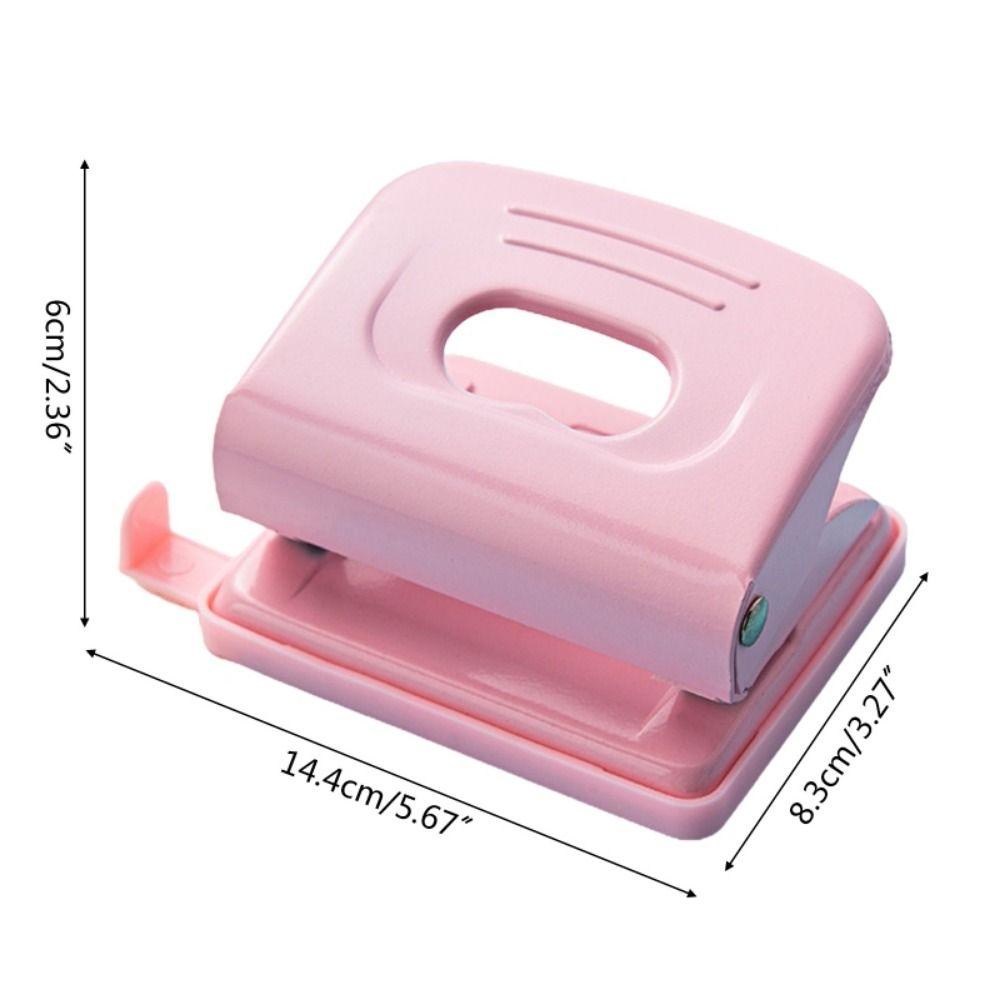 R-flower Paper Punch Handheld 2-Hole Untuk Scrapbook Notebook A4