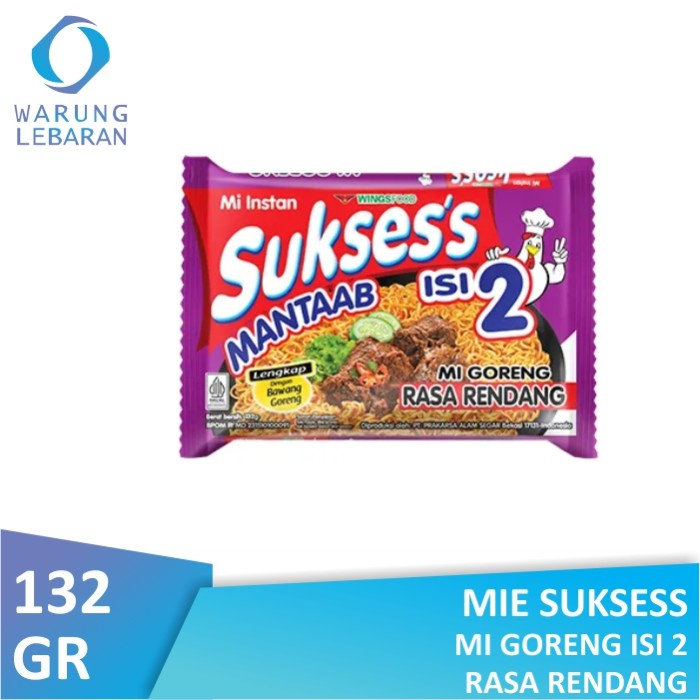 

Mie Suksess Goreng Rendang 132gr