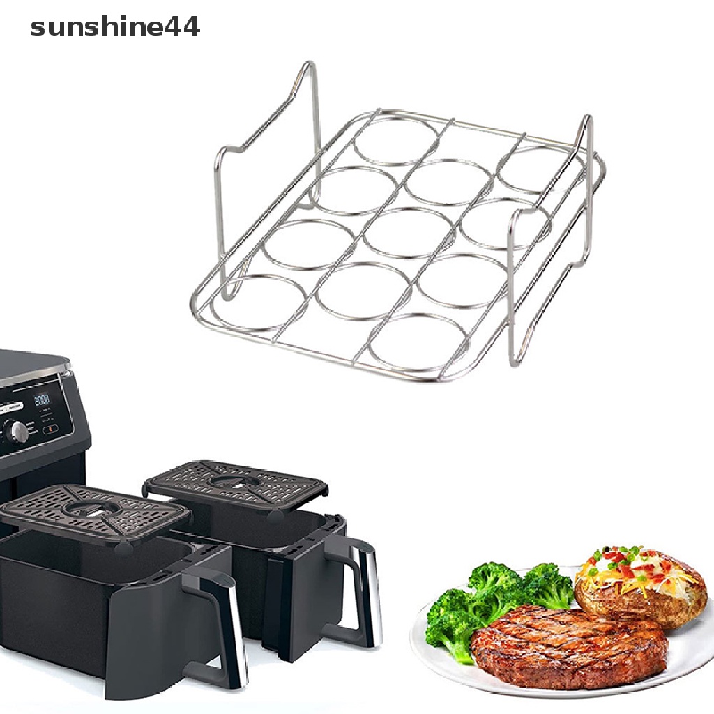 Sunshine 1Pc Air Fryer Rack For Dz201/Dz401 Steam Rack Stainless Steel Grill Holder ID