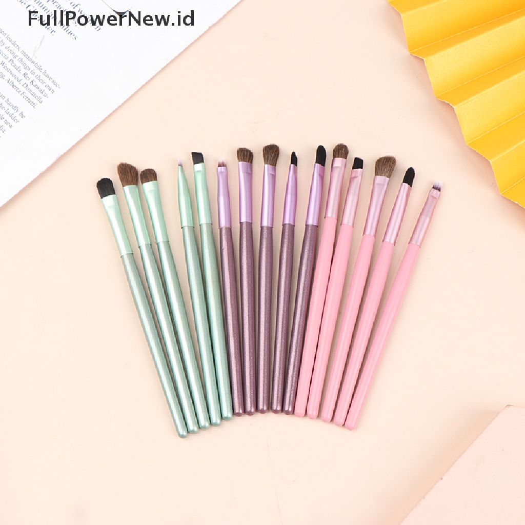 Power 5Pcs Makeup Brush Kit Set Bedak Foundation EyeshadowEyeliner Lip Brush Portable ID