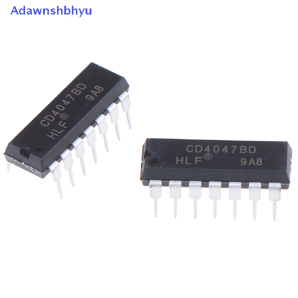 Adhyu 10PCS CD4047BE IC Baru Dan original in-line DIP-14 multi-frequency Oskilator ID