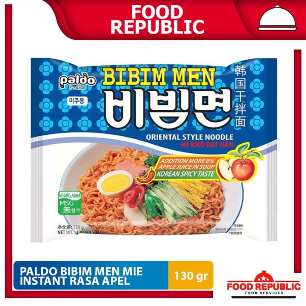 Paldo Bibim Men Mie Instan Rasa Apel 130 Gr Oriental Style Noodle