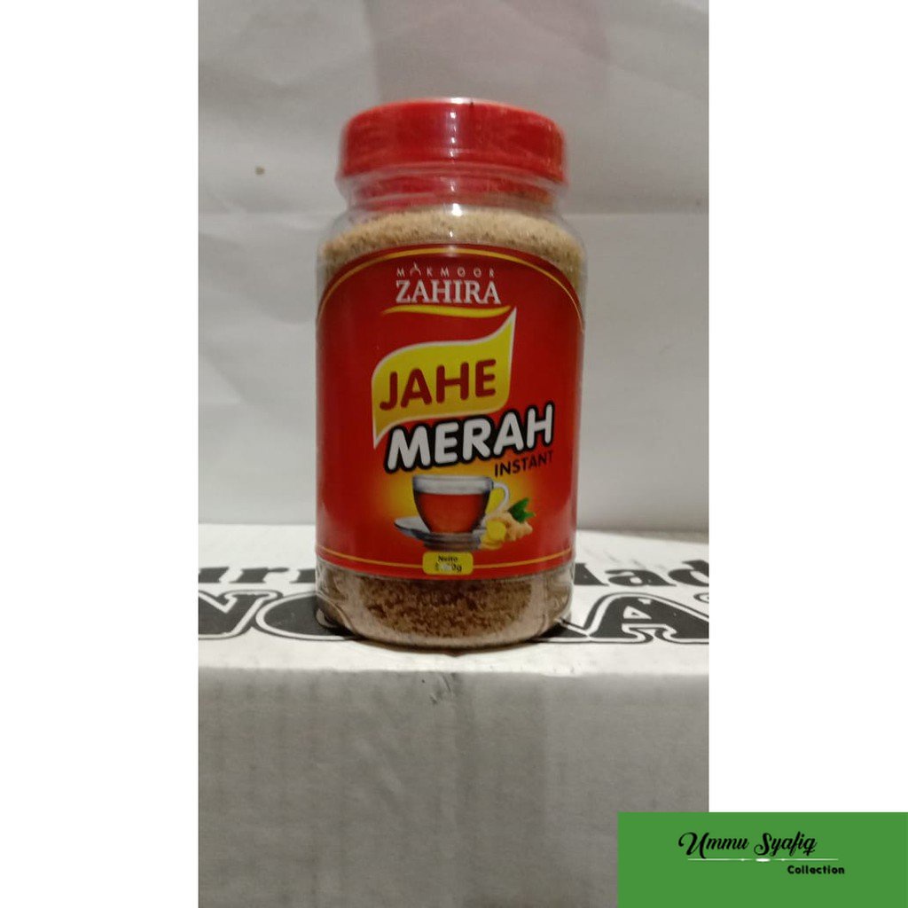 

Jahe Merah Bubuk Instan ZAHIRA 200 Gram