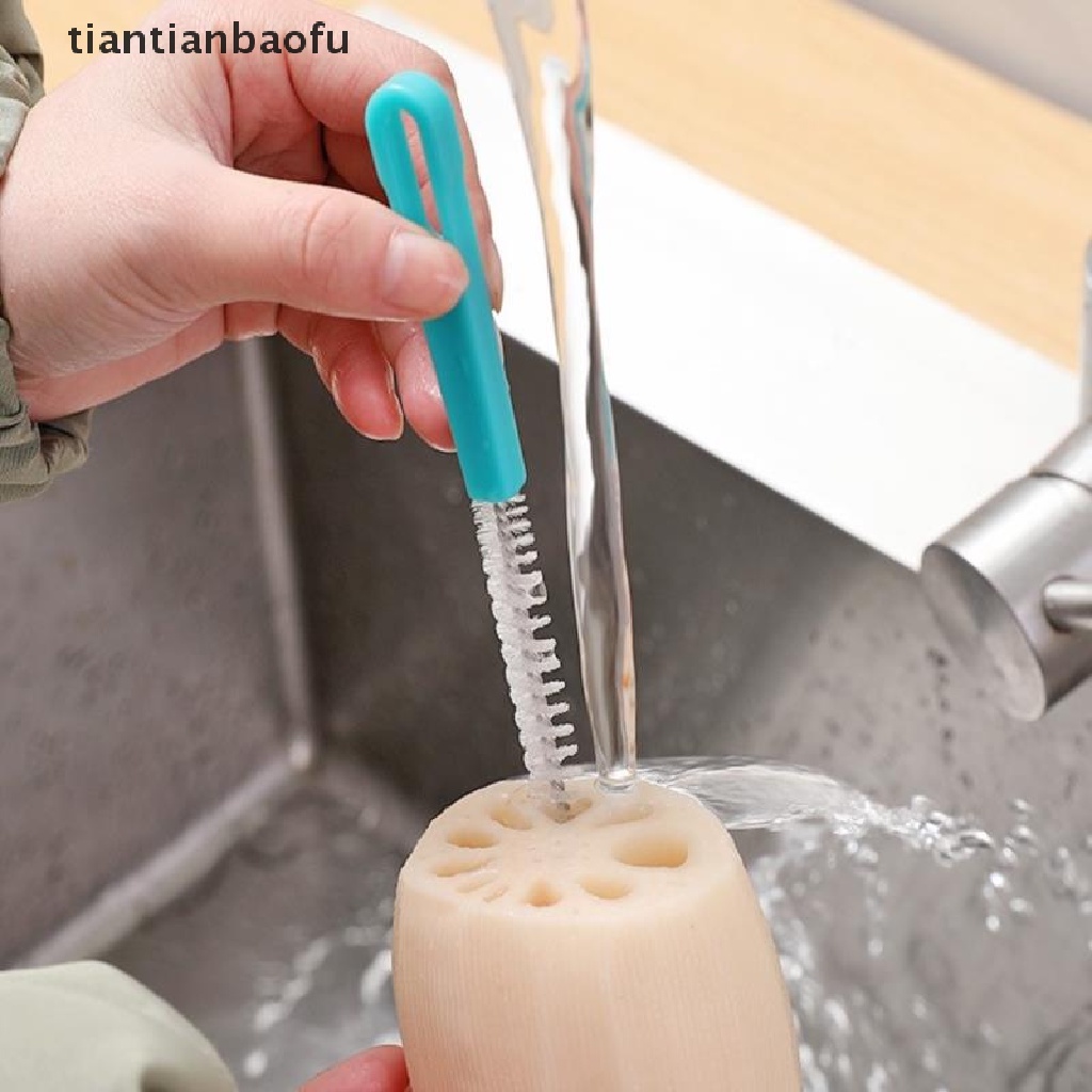 [tiantianbaofu] Sikat Spiral Tabung Nilon Set Sedotan Minum Sikat Pembersih Alat Bersih Butik