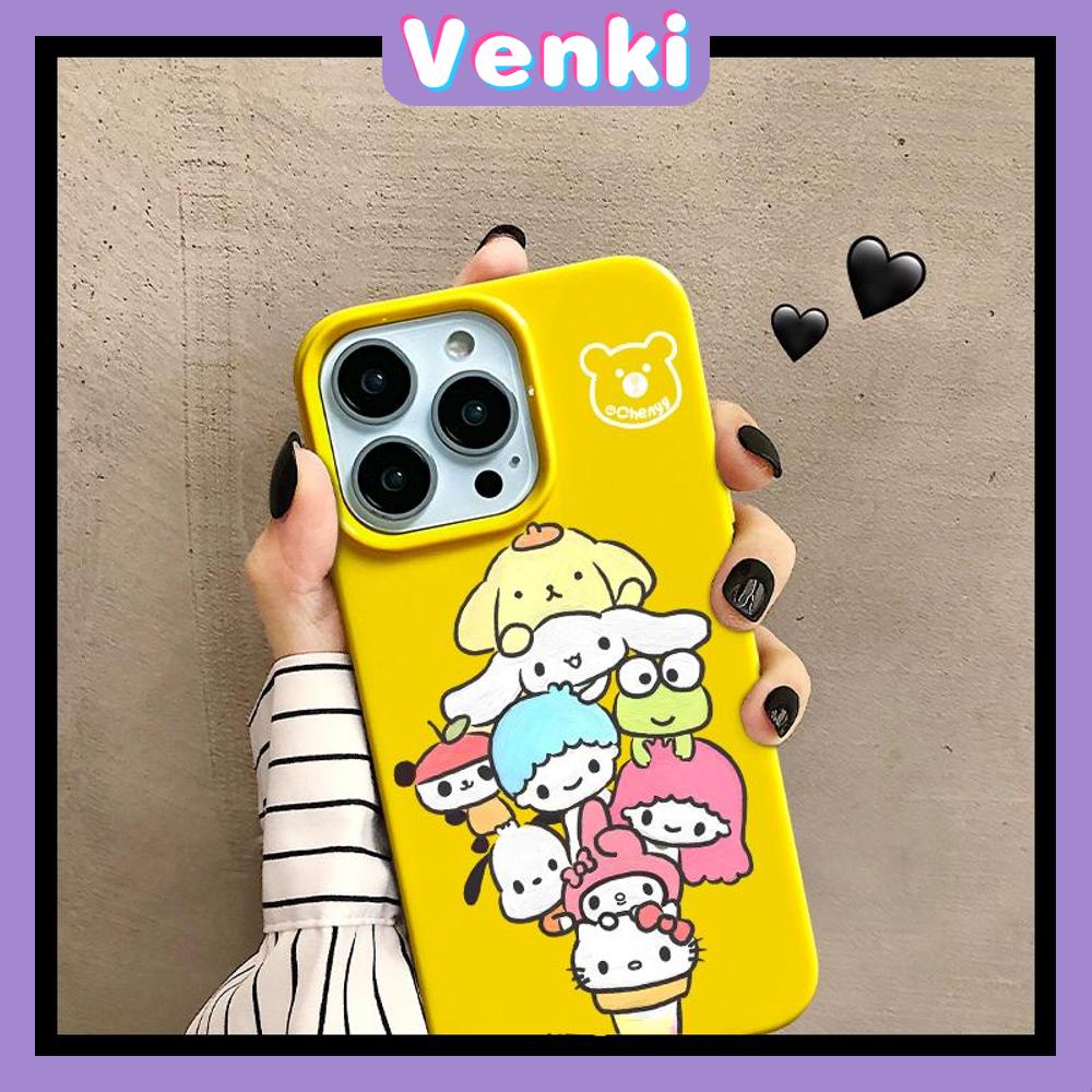 iPhone Case Soft TPU Glossy Yellow Candy Case Cute Cartoon Protection Shockproof For iPhone 14 13 12 11 Pro Max 7 8 Plus X XR