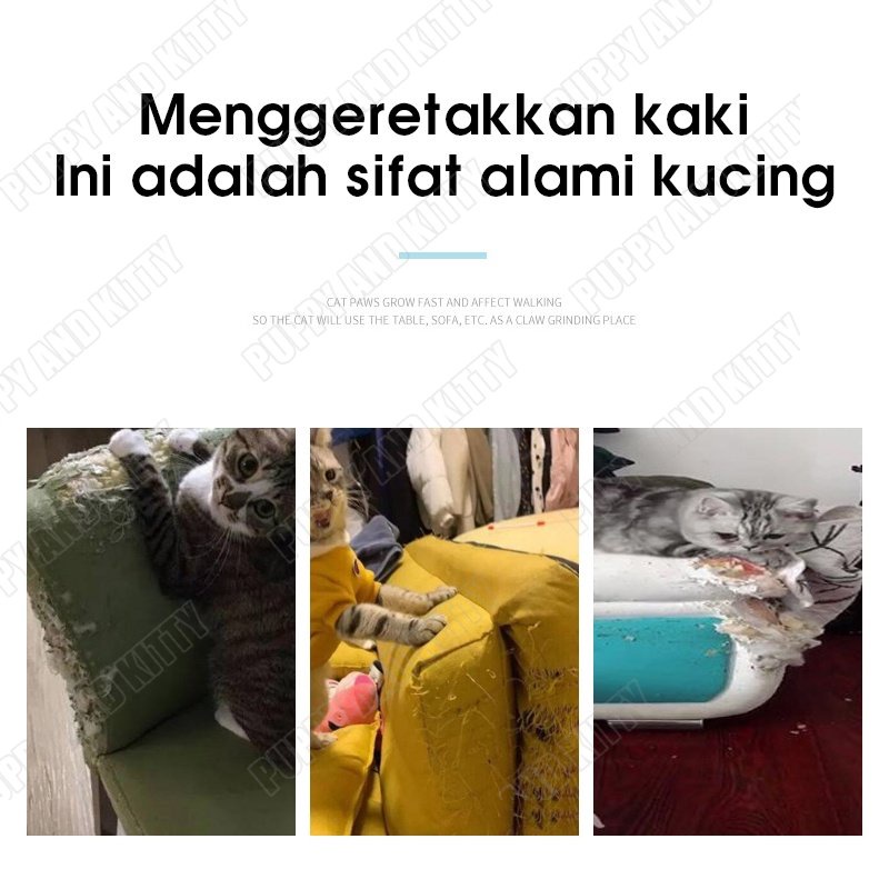 Papan Garukan Kucing Cat Scratcher Box Cakaran Kucing Cakar Kucing Mainan Cakar Kucing Mainan