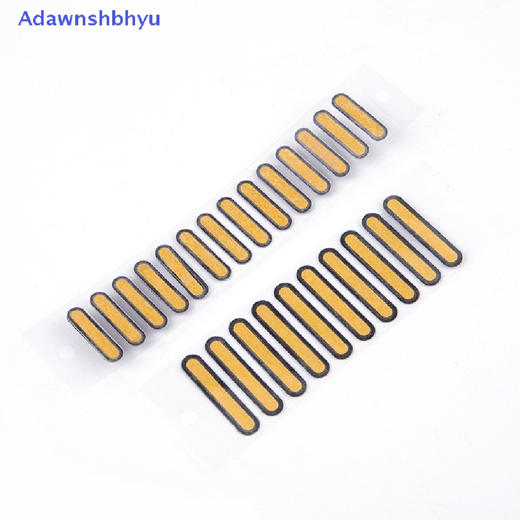 Adhyu 24pcs Speaker Ponsel Universal Tahan Debu Stiker Lubang Suara Dustproof Net ID