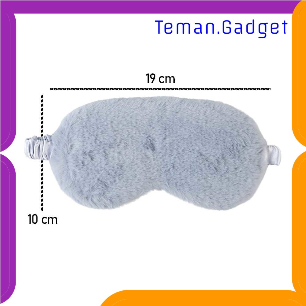 TG - TRV Yeye Sleeping Mask Blindfold Eye Patch Penutup Mata Masker Tidur Bulu - 021