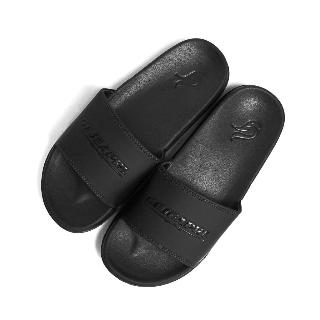 Geje Apparel - Sandal Slide BLACKGLOSSY Series